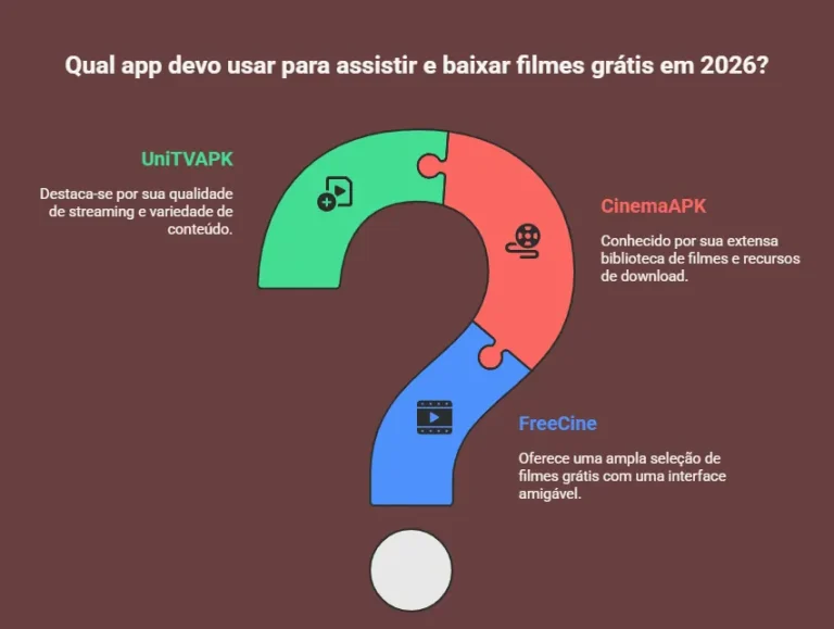 Filmes Grátis 2026: Melhores Apps para Assistir e Baixar Filmes